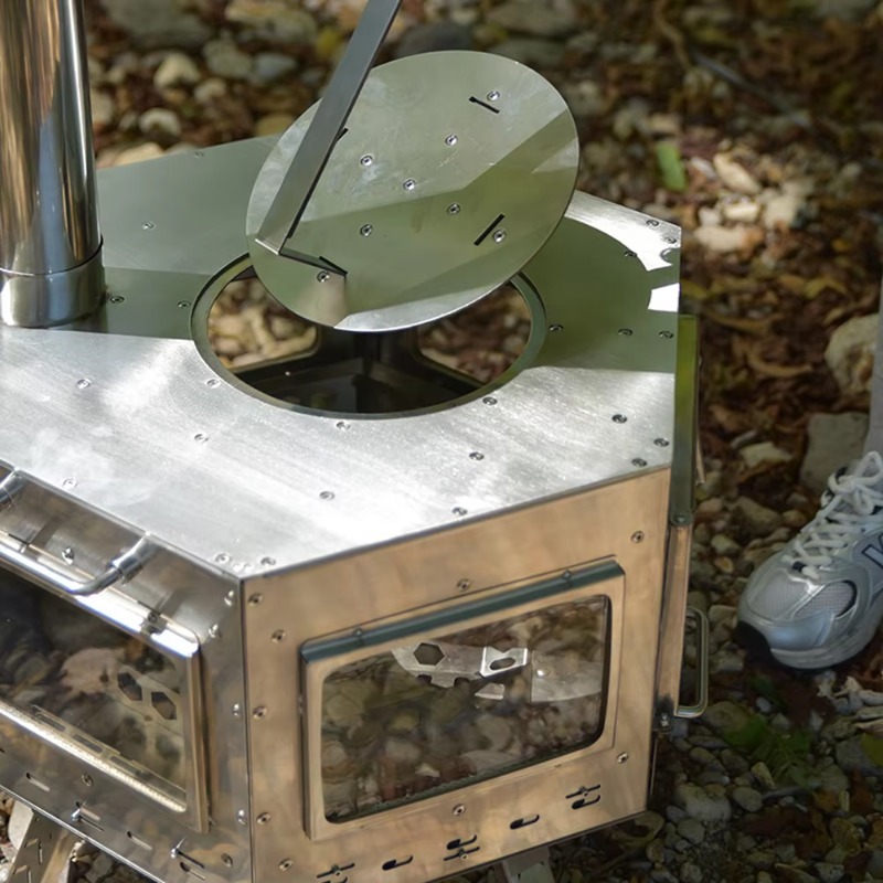 【Popular】Folding Multipurpose  - Outdoor Camping Wood Stove review and price
