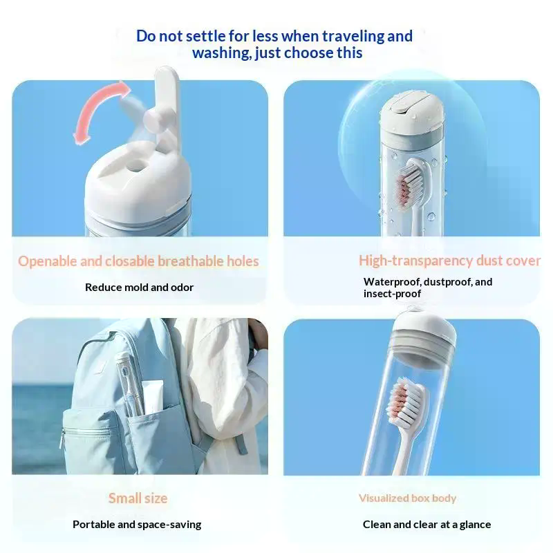 Portable Toothbrush Holder Box - Outdoor Camping Bathroom review and price