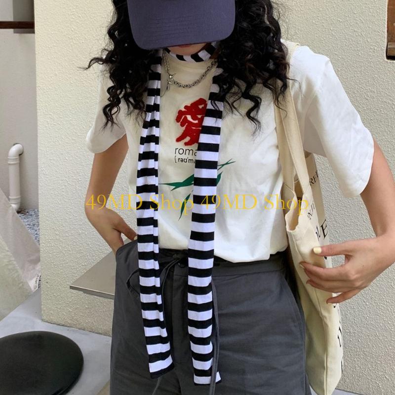 49MD Stripe Pattern Scarf for  - Outdoor Camping Shop review and price